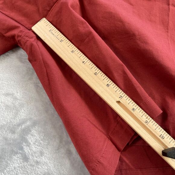 Dockers Shorts Mens 58 Red Ultimate Khaki Flat Front Supreme Flex 9" Inseam - Picture 7 of 16